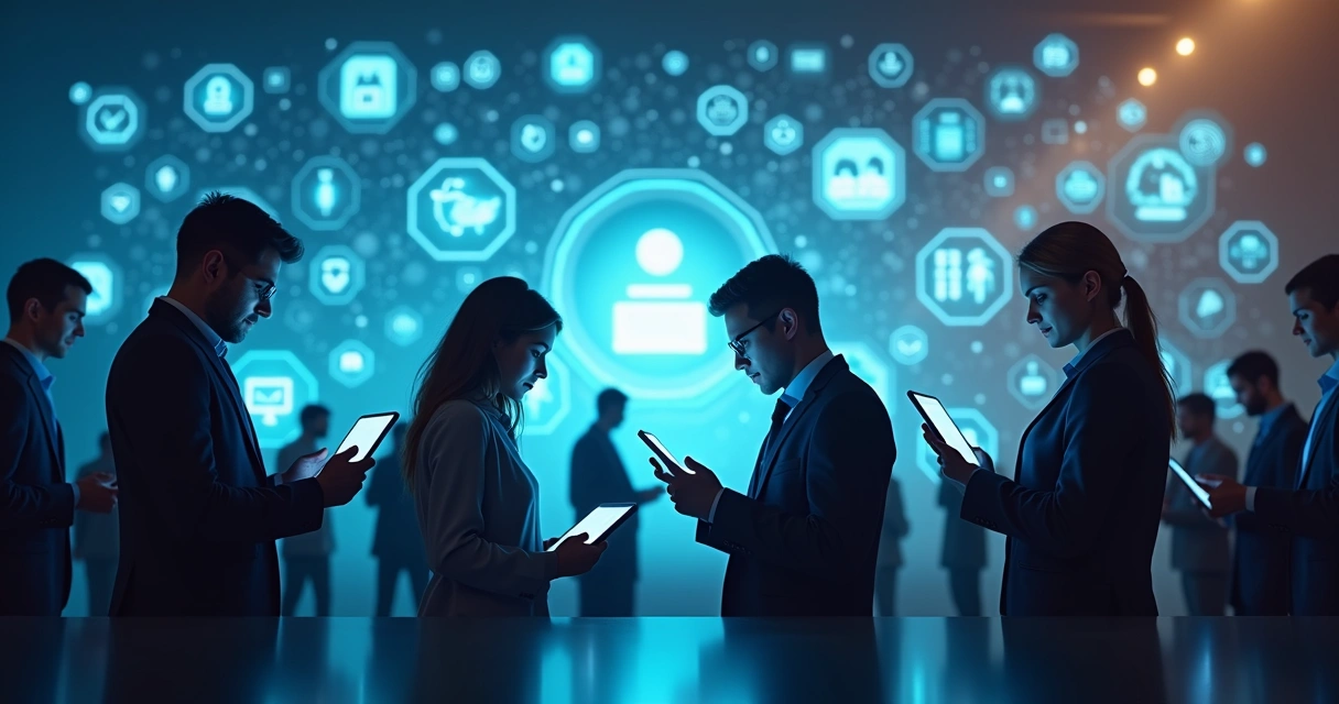 Diferentes setores usando aplicativos desenvolvidos sem código
