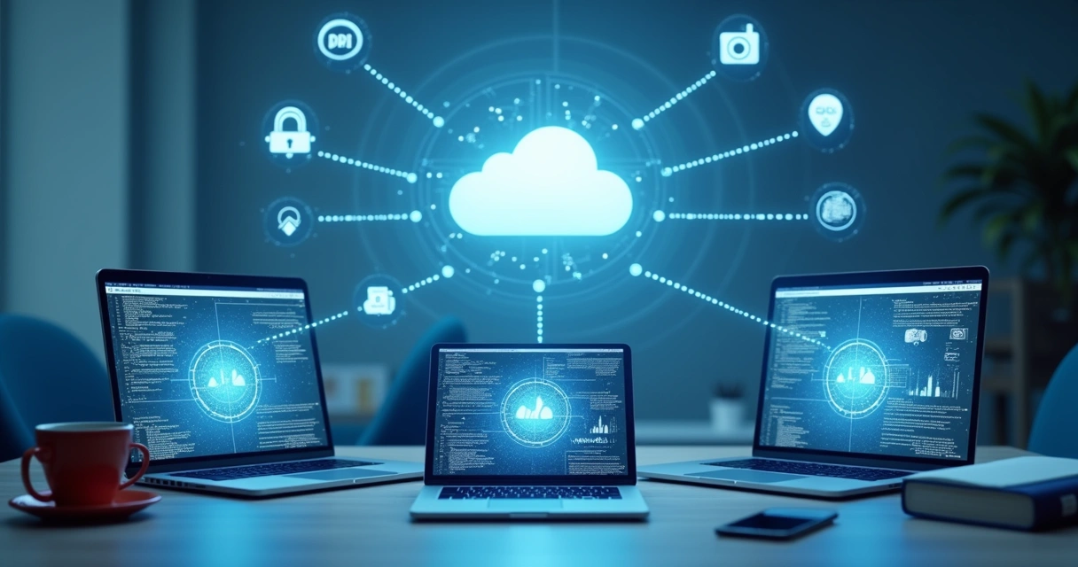 Plataformas digitais conectadas em nuvem 