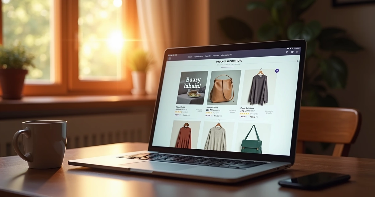 Recomendação personalizada em loja online 